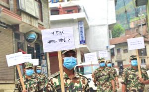 गुल्मीमा ‘तपाईंको मास्क खै’ अभियान सुरु