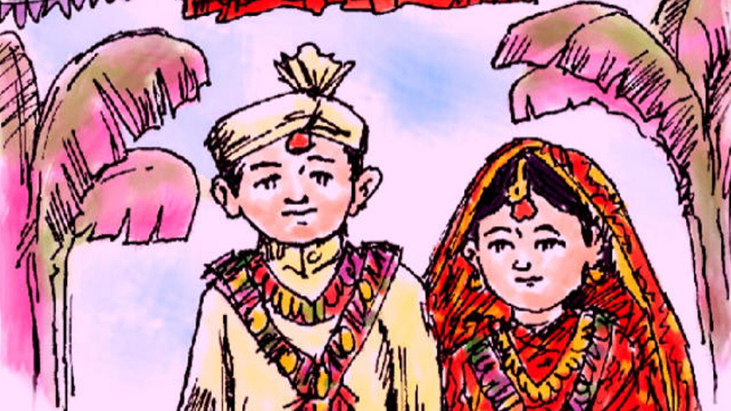 विवाहमण्डपबाटै दुलहा–दुलही नियन्त्रणमा