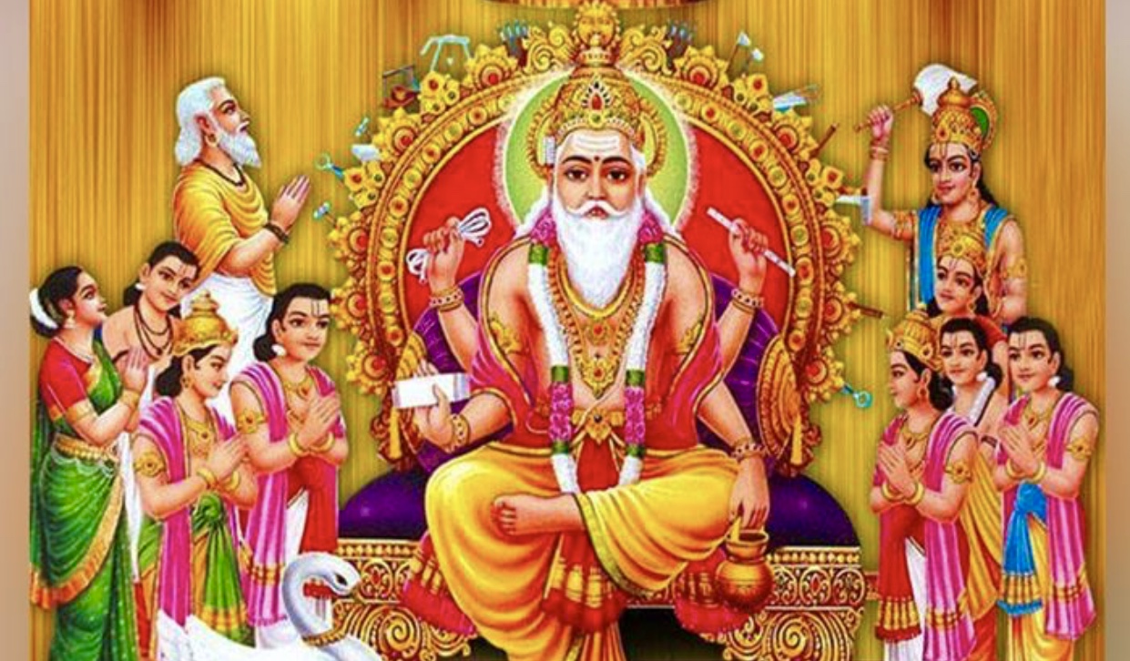 आज विश्वकर्मा पूजा, यस्तो विधि र मन्त्र ले पुजा गर्नुभयो भने मिल्नेछ  लाभै-लाभ ।