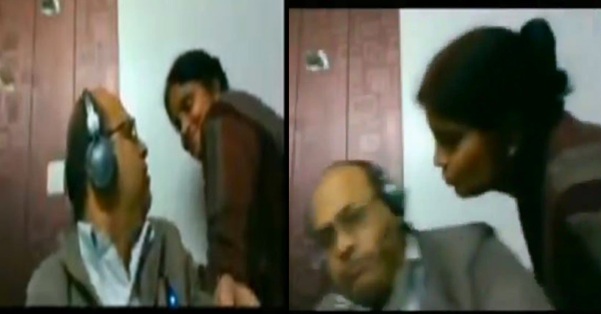 लाइभ मिटिङ चलिरहेका बेला श्रीमतीले कि’स गर्न खोजेपछि…….