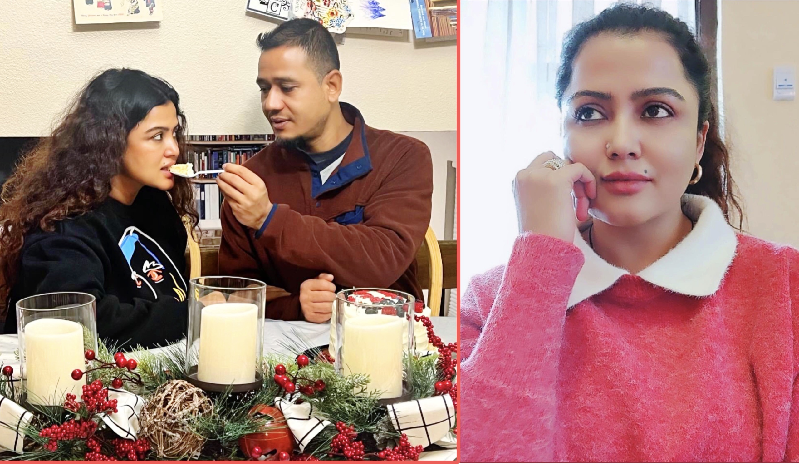 बच्चा जन्माउन अमेरिका पुगे रेखा दम्पती