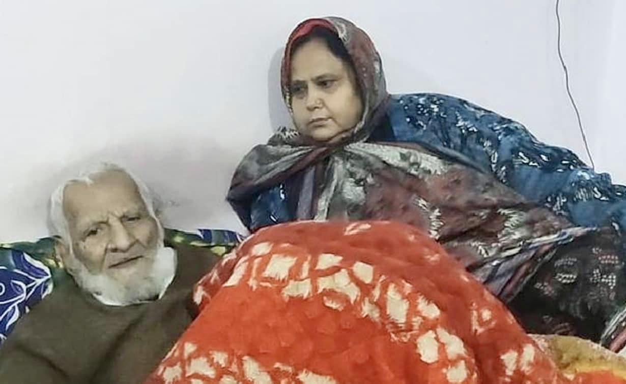 १०३ वर्षीय वृद्धले गरे तेस्रो बिहे