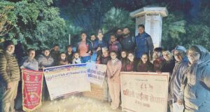 पोखराको शहिद पार्कमा दिप प्रज्ज्वलन कार्यक्रम सम्पन्न