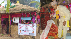 ७१ वर्षका वृद्धले गरे आफ्नो प्रेमलाई विवाहमा परिणत