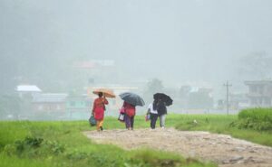 देशभर चट्याङ्गसहित हल्कादेखि मध्यम वर्षाको सम्भावना